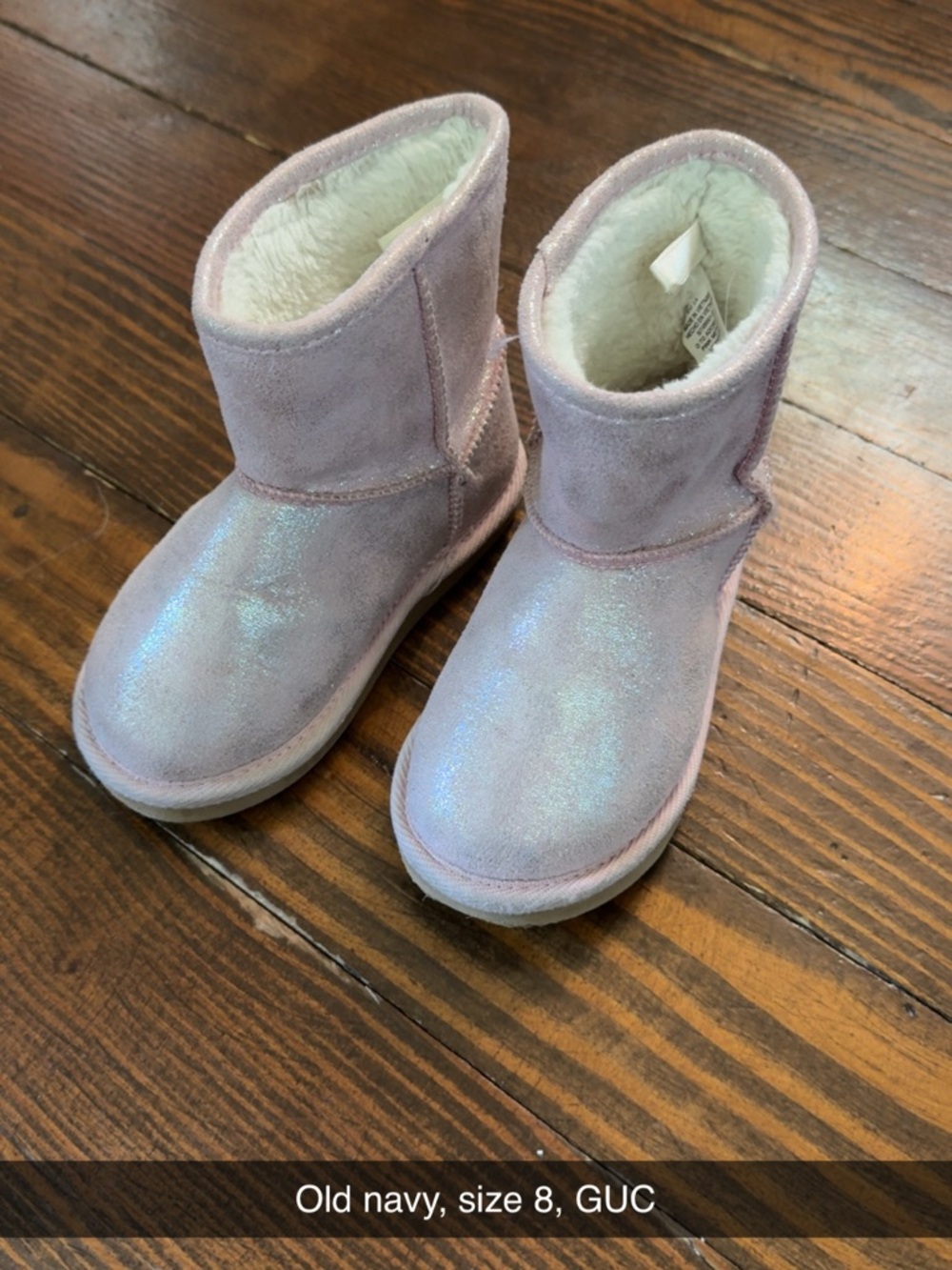 Old Navy Light Pink Boots